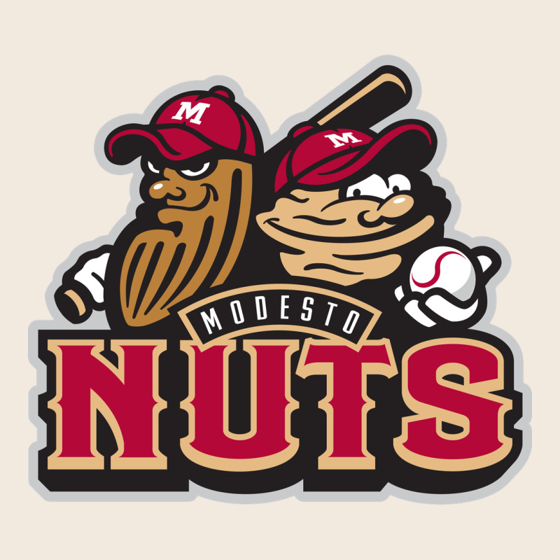 Modesto Nuts Baseball Zipper Hoodie by linhVisuals | Teevron