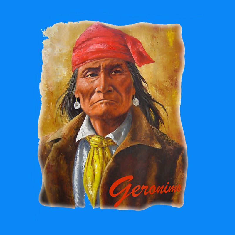 Geronimo Apache Warrior Native American T Shirt Zipper Hoodie by linhVisuals | Teevron