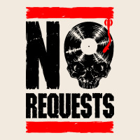 No Requests Dj Turntable Vinyl Record Zipper Hoodie | Teevron