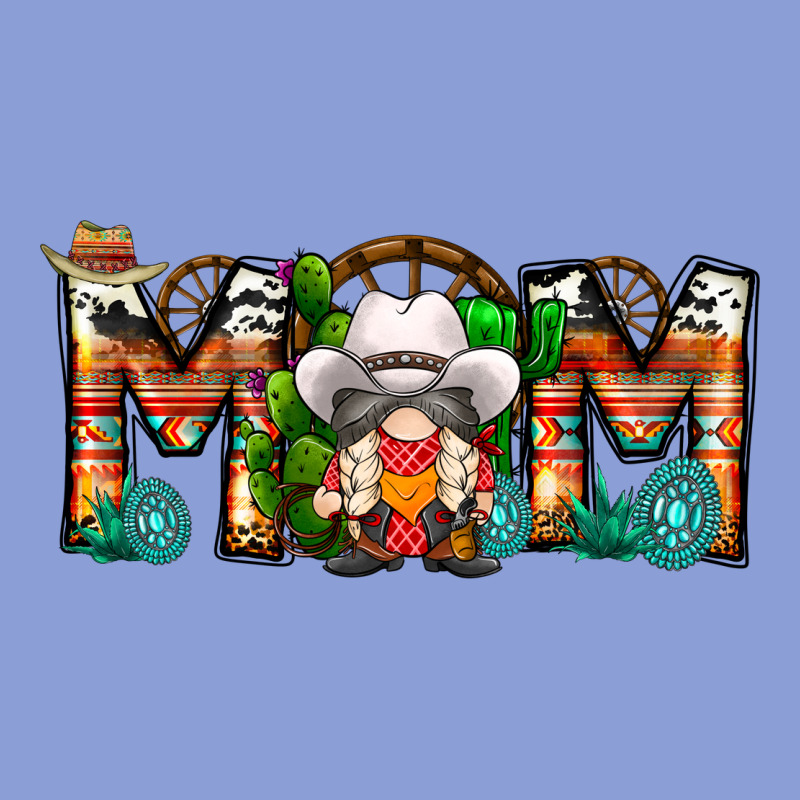 Mom Cowboy Gnome Long Sleeve Tee by CowhideDigitalArt | Teevron