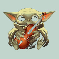 Baby Yoda Hug Violin [tb] Zipper Hoodie | Teevron