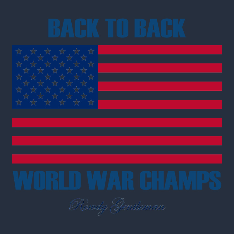 Back To Back World War Champs Back [tw] Zipper Hoodie by linhVisuals | Teevron