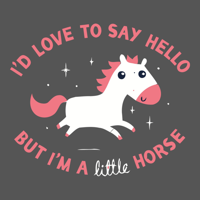 I'm A Little Horse Zipper Hoodie by linhVisuals | Teevron