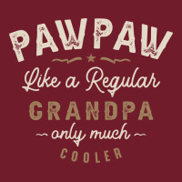 Mens Pawpaw Like A Regular Grandpa Funny Fathers Day Zipper Hoodie | Teevron