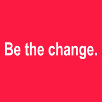 Be The Change [tb] Zipper Hoodie | Teevron