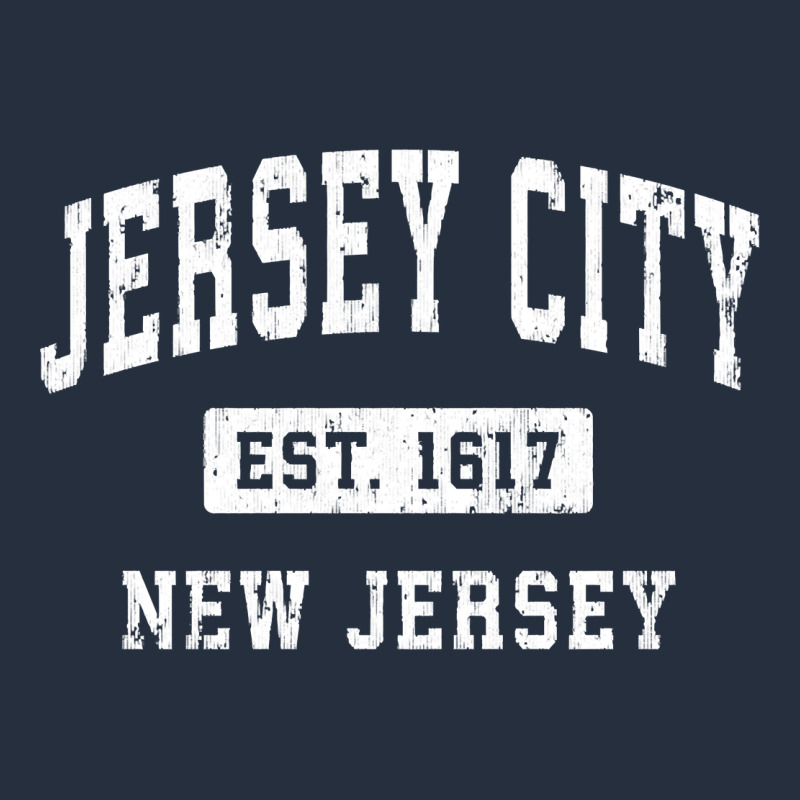 Jersey City New Jersey Nj Vintage Established Sports Design Pullover H Zipper Hoodie by linhVisuals | Teevron