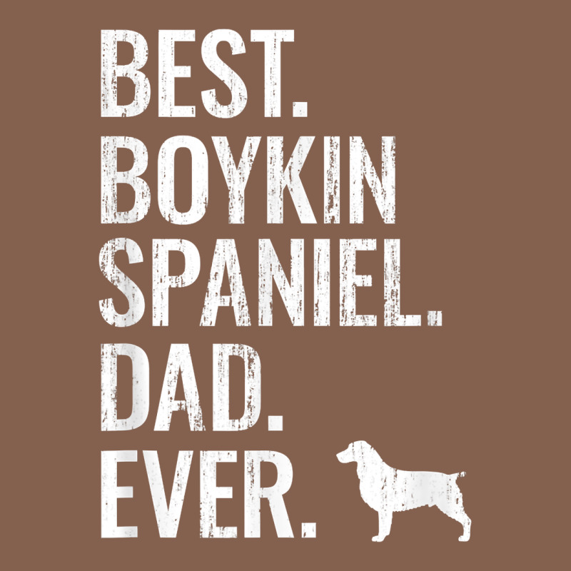 Mens Best Boykin Spaniel Dad Ever   Cool Dog Owner Gift Zipper Hoodie by linhVisuals | Teevron