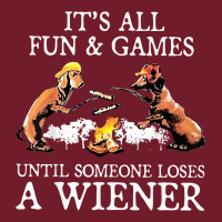 It's All Fun And Games Until Someone Loses A Wiener Shirt Zipper Hoodie | Teevron