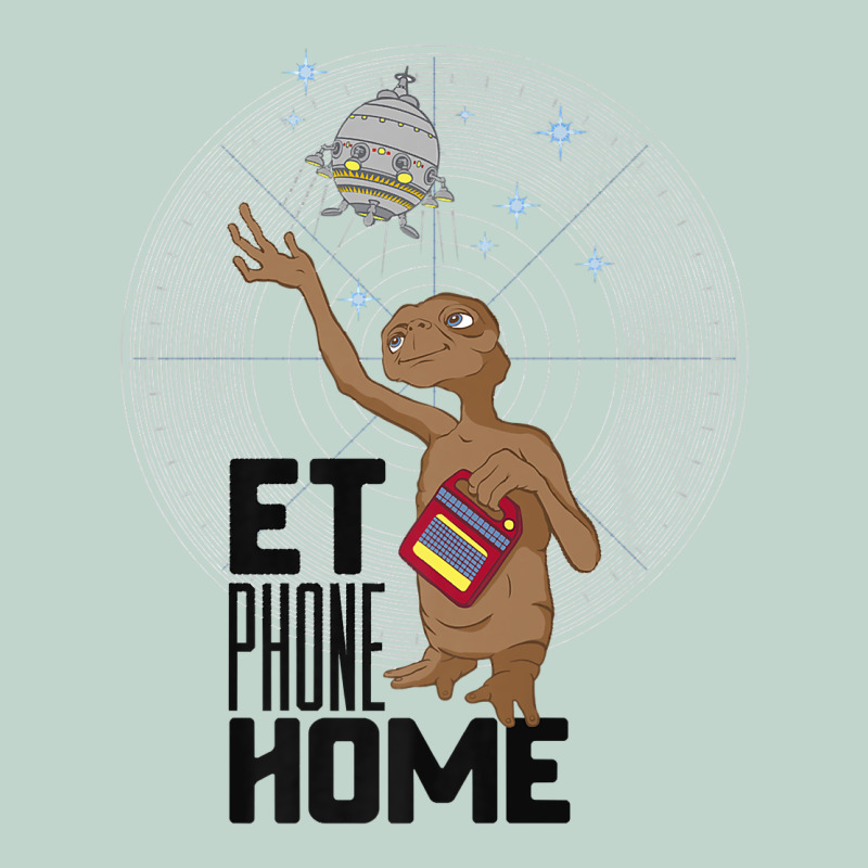 E.t. Phone Home Spaceship Flying Away Premium T Shirt Zipper Hoodie by linhVisuals | Teevron