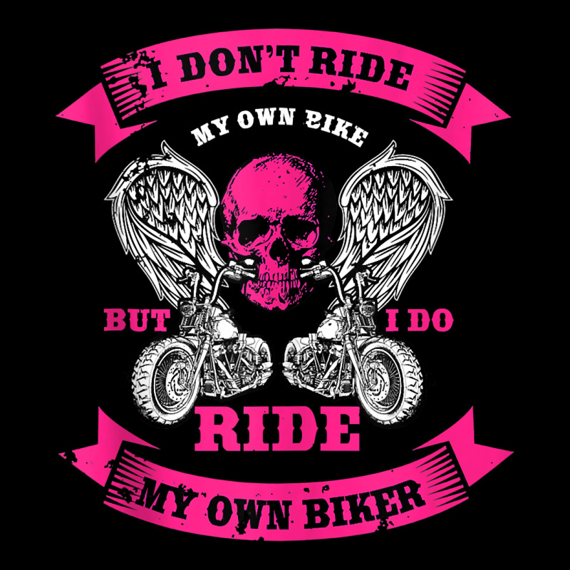 Biker Gear Motorcycle Gifts Biker Chick I Ride My Biker Tank Top Zipper Hoodie by linhVisuals | Teevron
