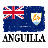 flag of anguilla   anguilla banner t shirt | Teevron