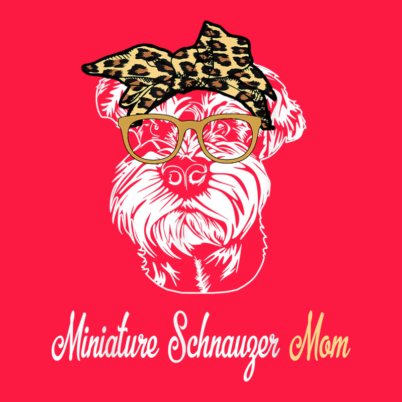Birthday And Mother's Day Gift Miniature Schnauzer Mom T Shirt Zipper Hoodie by linhVisuals | Teevron