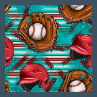 Baseball Helmet And Glove With Serape Seamless Pattern Urban Heavy Tee | Teevron