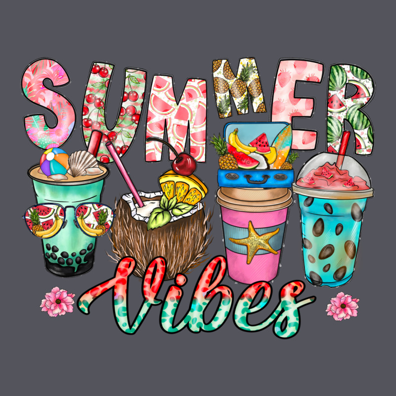 Summer Vibes Vintage Hoodie by CowhideDigitalArt | Teevron
