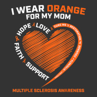 i wear orange for my mom ms multiple sclerosis awareness t shirt | Teevron