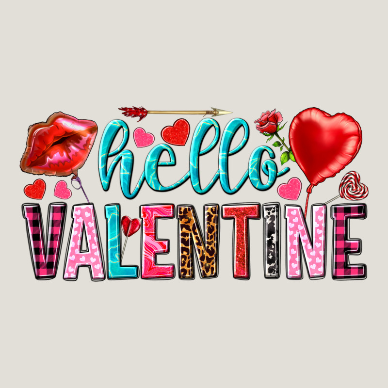 Hello Valentine Heavy Core Tee by HowdyJamesFarm | Teevron