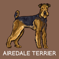 Airedale Terrier Crazy Dog Lover Sweatshirt Zipper Hoodie | Teevron