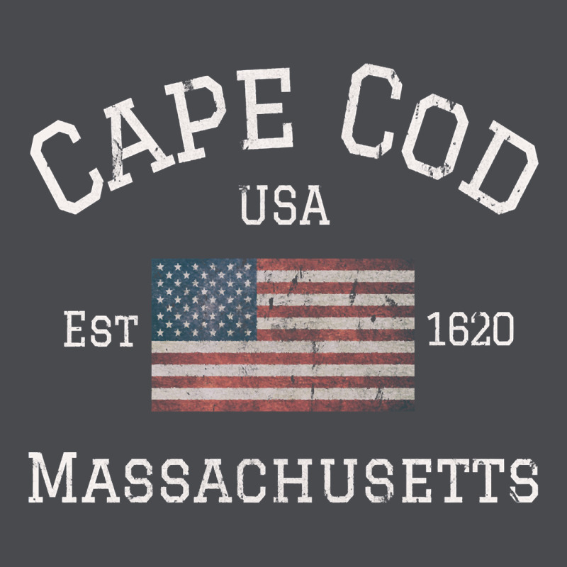 Cape Cod Massachusetts American Flag Usa Travel Vintage Pullover Hoodi Zipper Hoodie by linhVisuals | Teevron