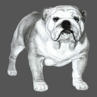 English Bulldog Art Zipper Hoodie | Teevron