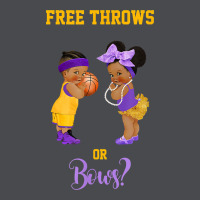 Free Throws Or Bows Basketball Baby Gender Reveal T Shirt Zipper Hoodie | Teevron