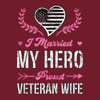 I Married My Hero Proud Veteran Wife Usa Military Husband T Shirt Zipper Hoodie | Teevron