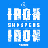 Iron Sharpens Iron Proverbs Christian Bible Verse Religious Pullover H Zipper Hoodie | Teevron