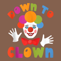 Down To Clown Funny Circus Tank Top Zipper Hoodie | Teevron