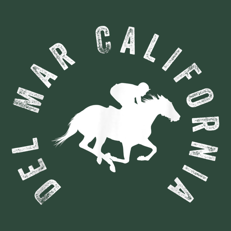 Del Mar California Horse Racing T Shirt Zipper Hoodie by linhVisuals | Teevron