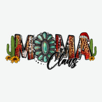 Western Christmas Mama Claus Sunflowers And Cactus Urban Heavy Tee | Teevron