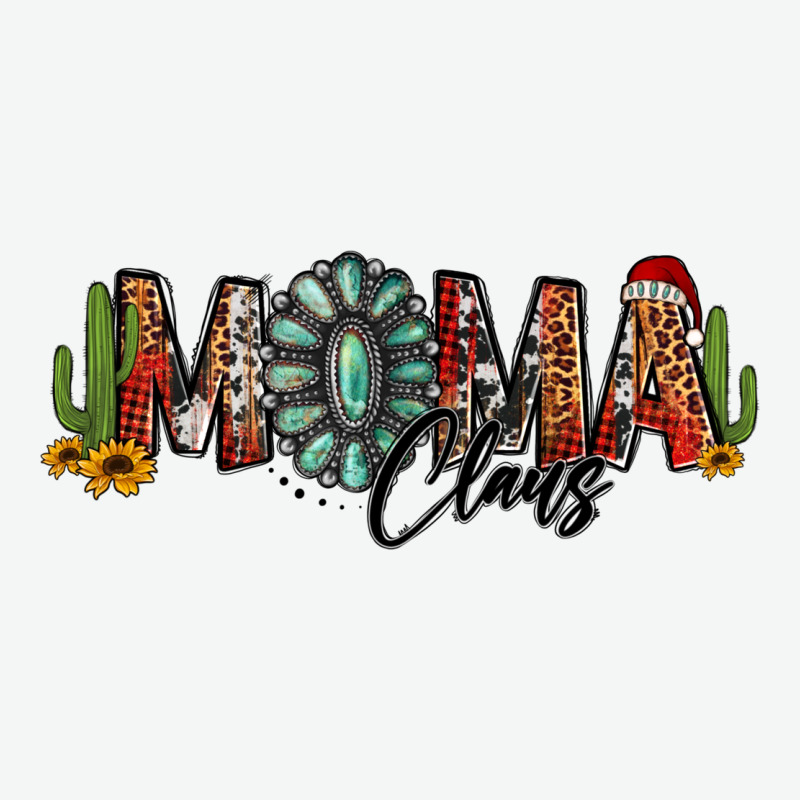 Western Christmas Mama Claus Sunflowers And Cactus Urban Heavy Tee by Jasminsmagicworld | Teevron