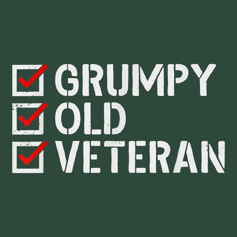 Grumpy Old Veteran Patriotic American Military Veteran T Shirt Zipper Hoodie by linhVisuals | Teevron