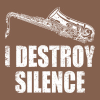 Saxophone I Destroy Silence Saxophonist | For Musicians Zipper Hoodie | Teevron