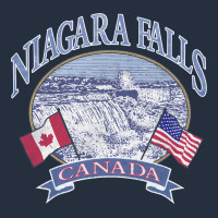 Americana Niagara Falls Scene Canada America Flags Sweatshirt Zipper Hoodie | Teevron