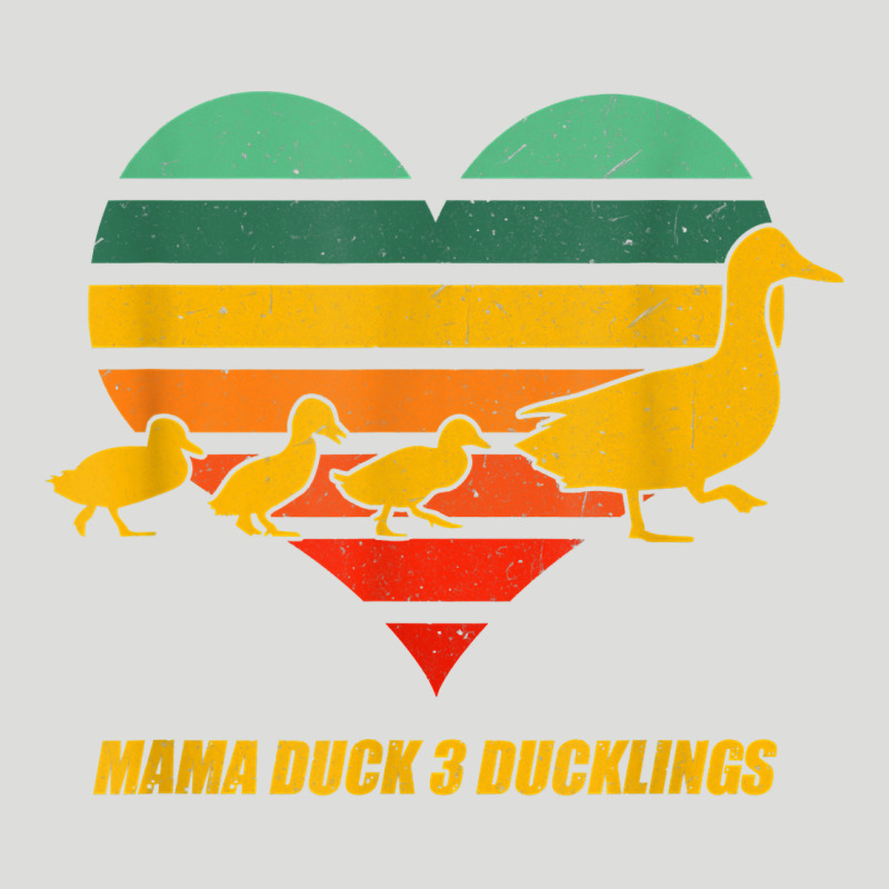Mama Duck Mother Of 3 Duckling Funny Mom Mommy Animal Lover T Shirt Zipper Hoodie by linhVisuals | Teevron