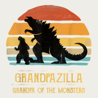 Mens Grandpazilla Grandpa Of Monsters Retro Halloween Christmas T Shir Zipper Hoodie | Teevron
