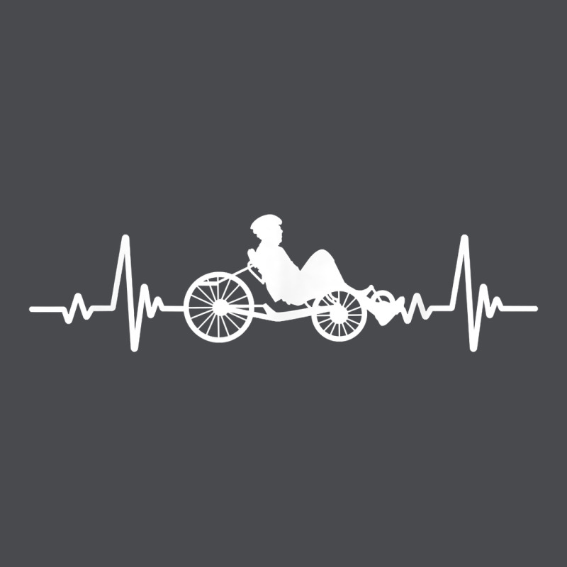 Great Recumbent Bike Heartbeat Design Cycling T Shirt Zipper Hoodie by linhVisuals | Teevron