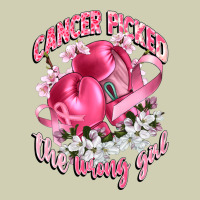 Cancer Picked The Wrong Girl Heavy Core Tee | Teevron