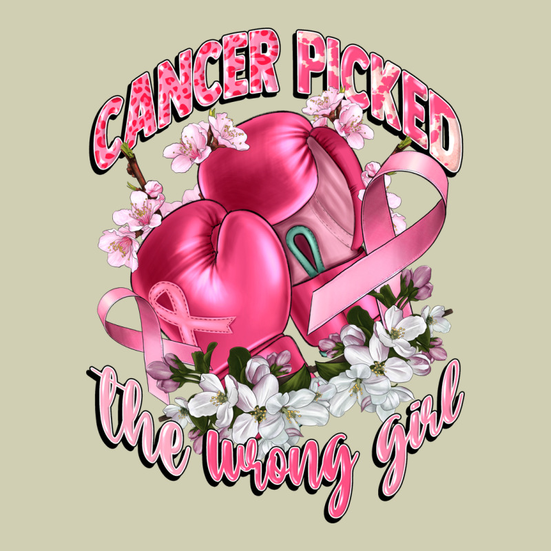 Cancer Picked The Wrong Girl Heavy Core Tee by CowGirlArtShop | Teevron