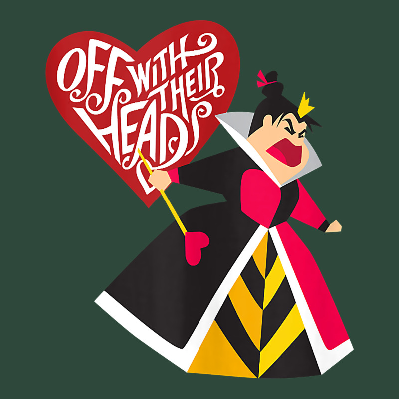 Alice In Wonderland Queen Of Hearts Off With Their Heads Tank Top Zipper Hoodie by linhVisuals | Teevron