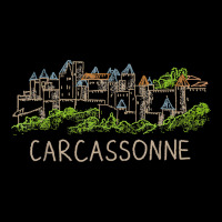 Carcassonne France Unique Hand Drawn Art Gift Men Women T Shirt Zipper Hoodie | Teevron