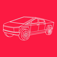 Cybertrucks Line Art Pocket Futuristic Ev Truck Cyber Design T Shirt Zipper Hoodie | Teevron