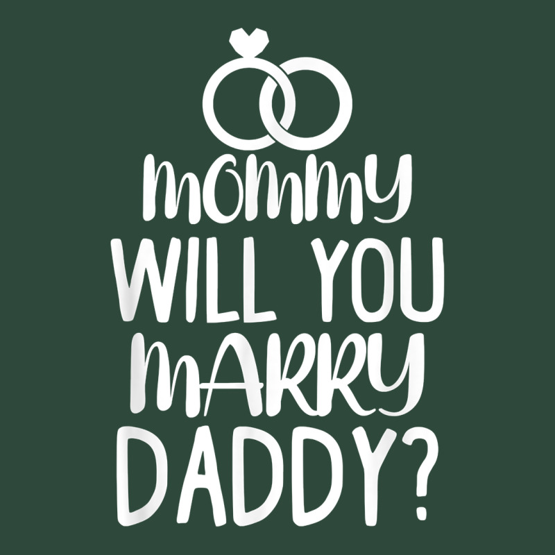 Kids Mommy Will You Marry My Daddy Funny Marriage Proposal T Shirt Zipper Hoodie by linhVisuals | Teevron