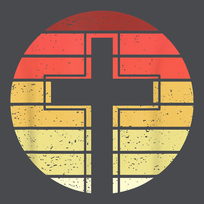 Jesus Cross Retro Style Vintage T Shirt Zipper Hoodie by linhVisuals | Teevron