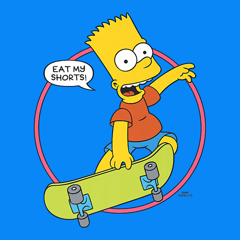 The Simpsons Bart Simpson Eat My Shorts Premium T Shirt Zipper Hoodie by linhVisuals | Teevron
