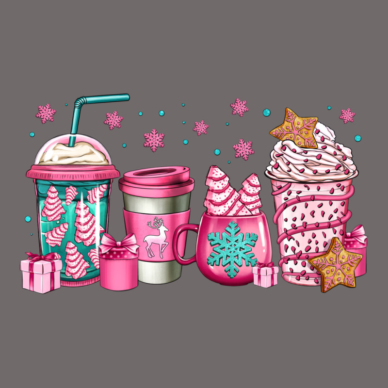 Pink Christmas Coffee Urban Hoodie by Jasminsmagicworld | Teevron