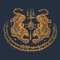 Twin Tiger Sak Yant Tattoo Muay Thai Thailand Martial Art Tank Top Zipper Hoodie | Teevron