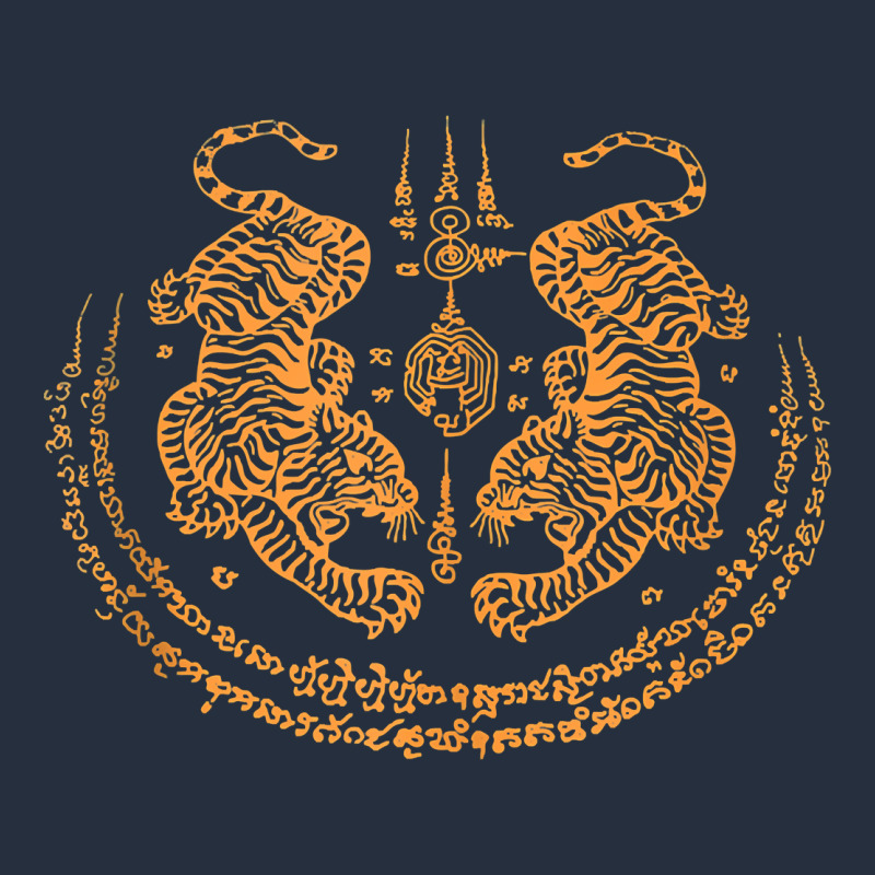 Twin Tiger Sak Yant Tattoo Muay Thai Thailand Martial Art Tank Top Zipper Hoodie by linhVisuals | Teevron