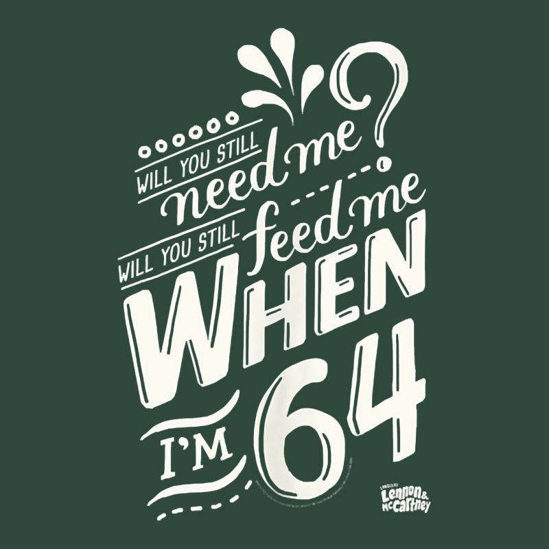 Lyrics By Lennon And Mccartney   When I'm 64 Tank Top Zipper Hoodie by linhVisuals | Teevron