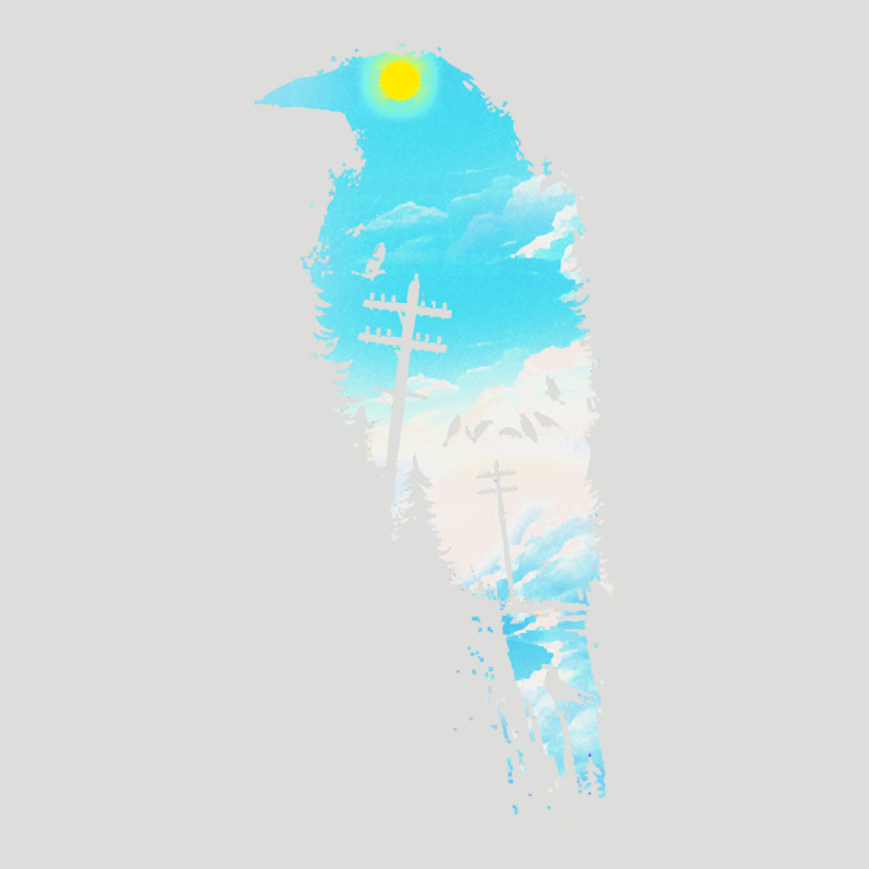 Raven T  Shirt The Raven T  Shirt Zipper Hoodie by linhVisuals | Teevron