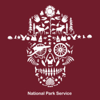 National Park Service, Skull Animals Hiking Camping Eliments T Shirt Zipper Hoodie | Teevron